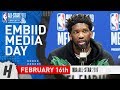 Joel Embiid Full Interview | February 16, 2019 NBA All Star Media Day