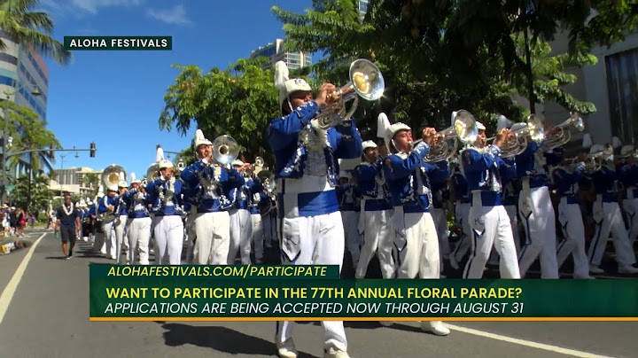 Be a part of 77 year tradition of celebrating Aloha and Hawaiʻi