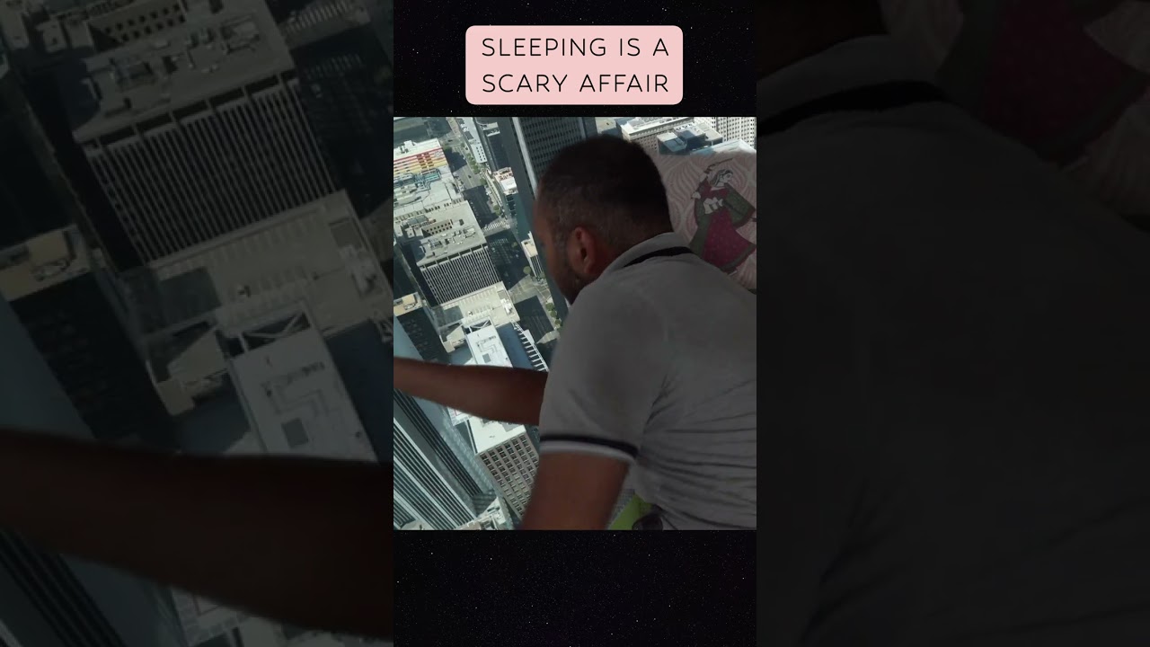 Sleeping is a scary affair #lol
