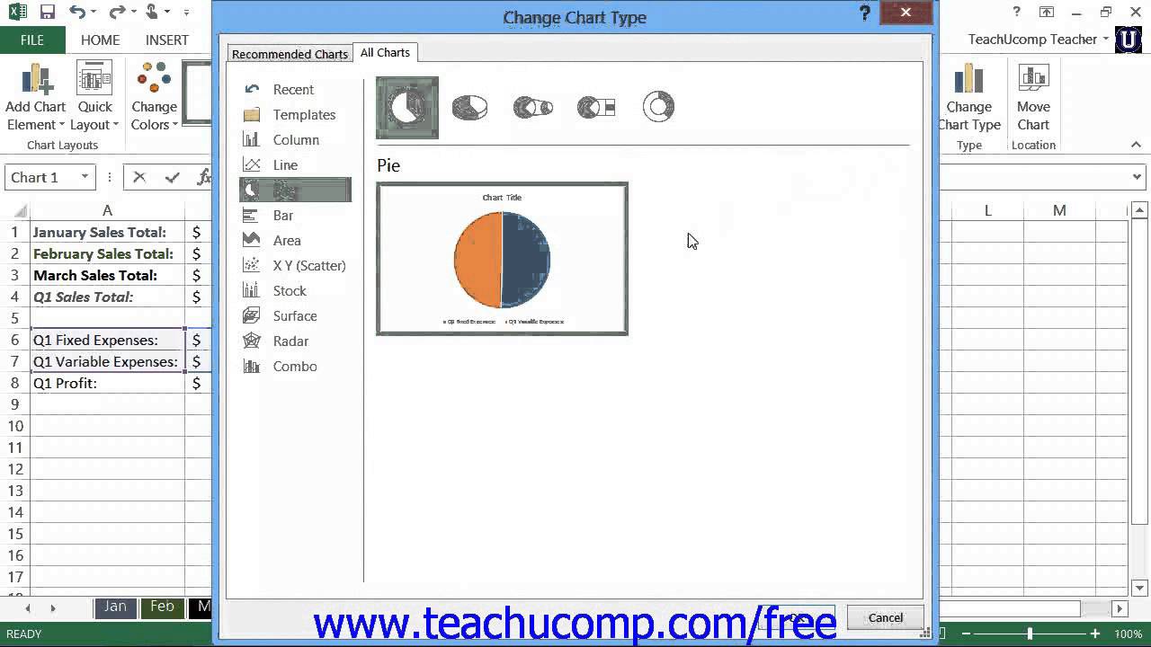 Excel Chart Templates 2013