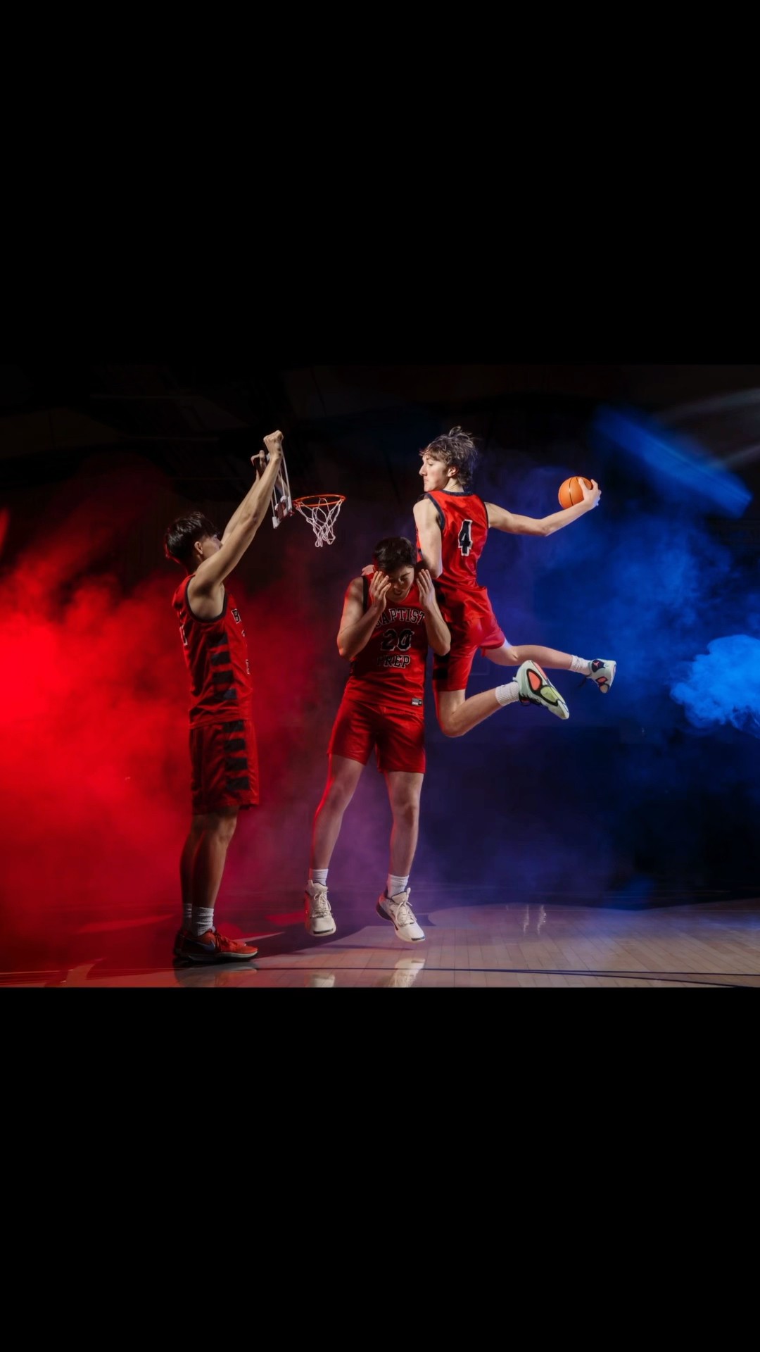 Mini Hoop madness! R\u0026B behind the scenes! #basketball #sportsphotography
