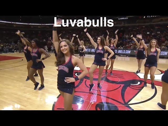 Luvabulls (Chicago Bulls Dancers) - NBA Dancers - 3/12/2022 dance