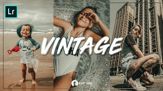 Free Lightroom Preset/DNG file | How to edit Vintage effect 2020 screenshot 5