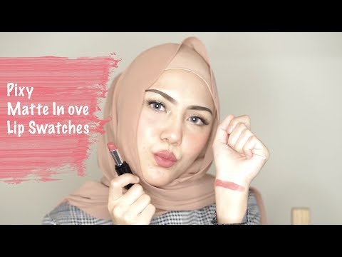 LIP CREAM LOKAL - PIXY NUDE SERIES NO 7-12 REVIEW & SWATCH. 
