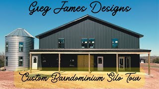 Custom Barndominium with Silo Mudroom Construction Progress Tour | Greg James Designs