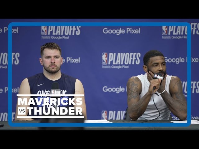 Luka Doncic, Kyrie Irving Jason Kidd | Mavs vs. Thunder Game 6 postgame comments