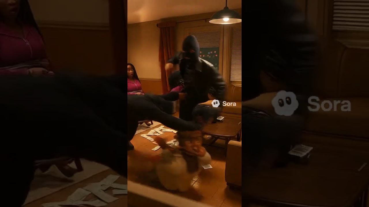 Nosy neighbor Chronicles: Ms. Nancy saves Ms. Nita from the bank robbers. Stay tuned 