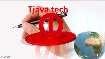Tjava tech on powepoint