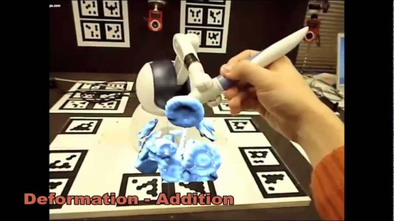 ClonAR: Rapid Redesign of Real-World Objects (ISMAR 2012)