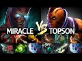 MIRACLE Terrorblade VS TOPSON Anti Mage - Epic Incredible Comeback Dota 2