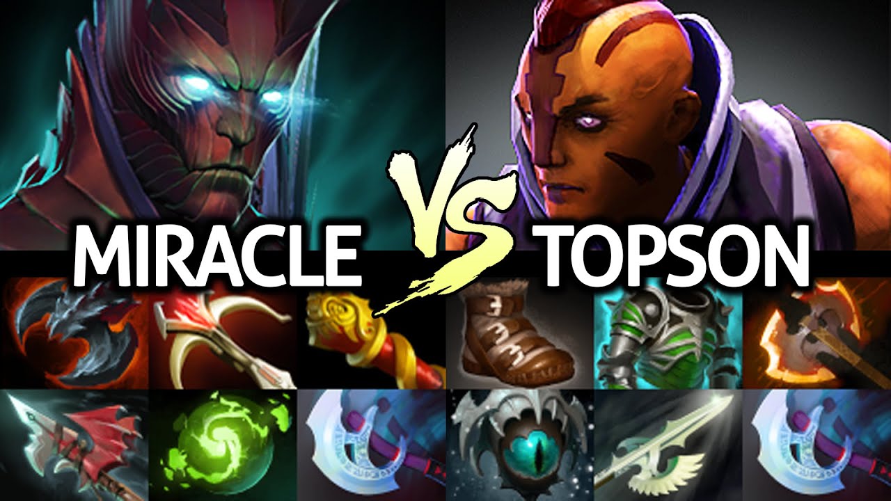 MIRACLE Terrorblade VS TOPSON Anti Mage - Epic Incredible Comeback Dota 2