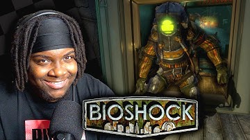 First BIG DADDY Encounter! | First Time Playing Bioshock - Part 2