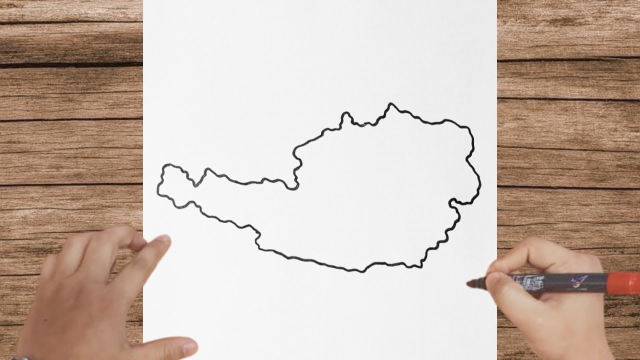 How To Draw Map of Austria