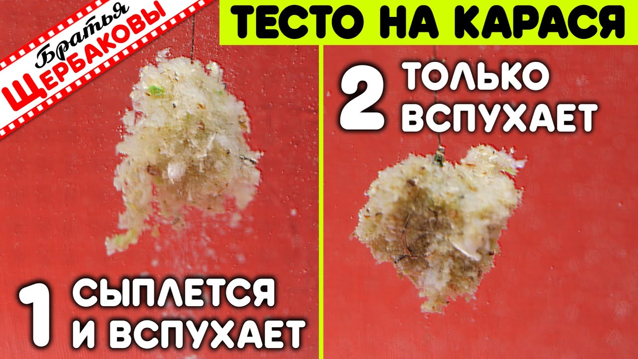 Супер ТЕСТО на КАРАСЯ из обычной ПРИКОРМКИ. КАК ЗАСТАВИТЬ ТЕСТО для херабуны ВСПУХАТЬ