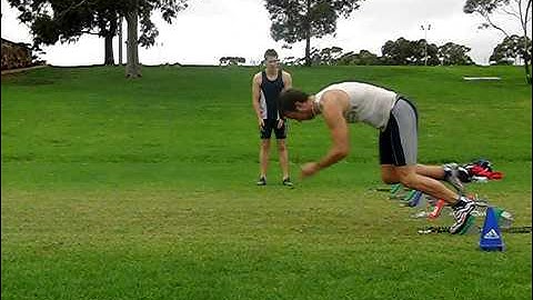 Flinders Sprint Start Analysis - Slow Motion