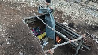 Converting a coal pit into a shelter