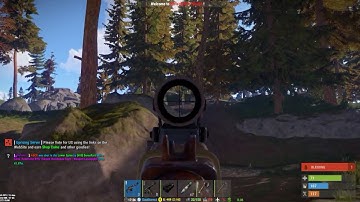 RUST Airdrop Day after Wipe Fight | Shot with GeForce GTX