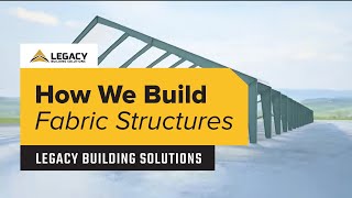 See How We Build MASSIVE Rigid Frame Tension Fabric Buildings Net Worth