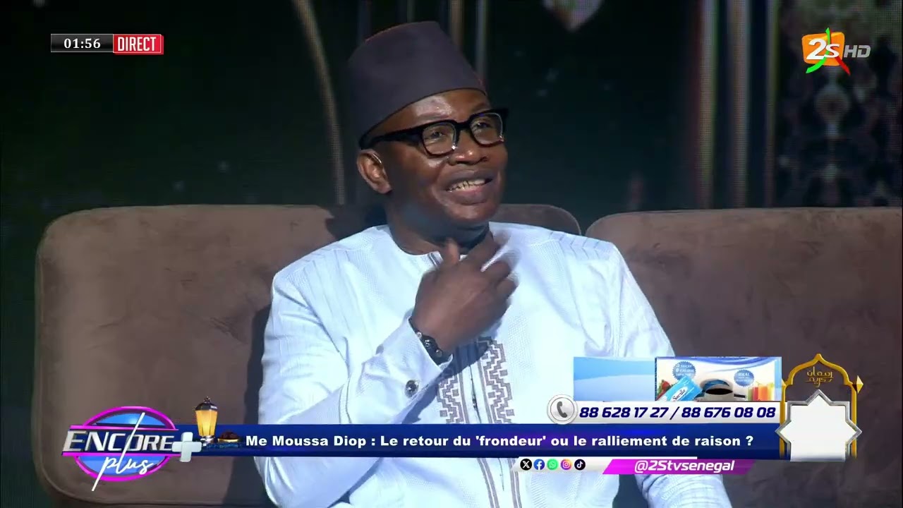 Encore+ Me Moussa Diop commente l’éventuelle candidature d’Ousmane Sonko en 2029