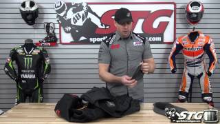 Scorpion ExoWear Departed Textile Jacket Review from Sportbiketrackgear.com
