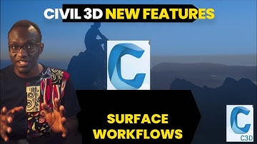 Civil 3D 2024.1 New Feature: Surface Workflows