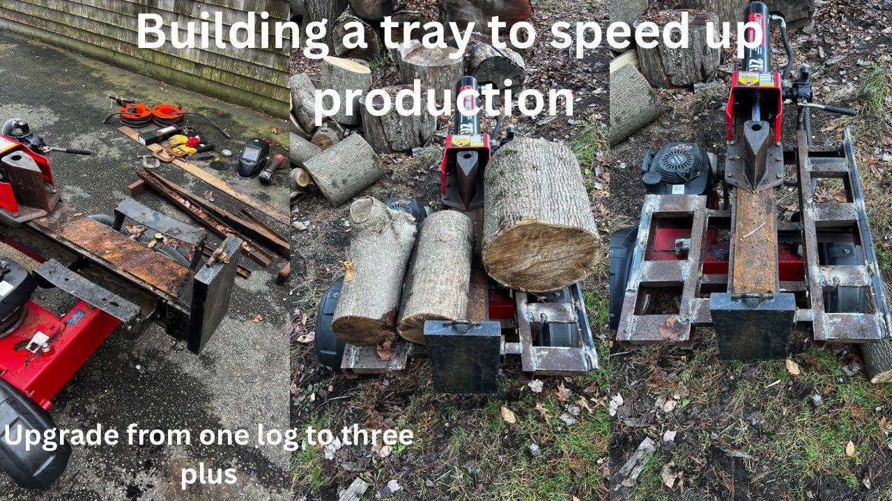 Building a table for a log splitter YouTube