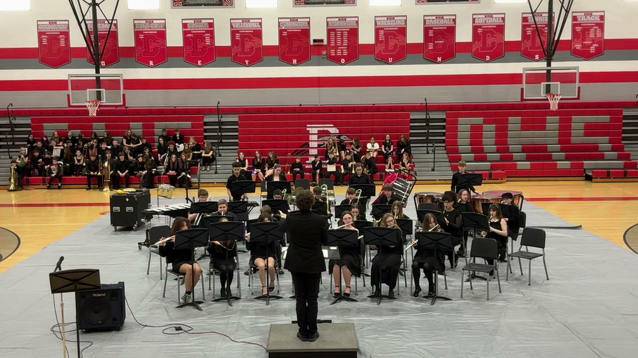 Dixie Middle School 7/8 Band New Lebanon Ohio 3/8/2026