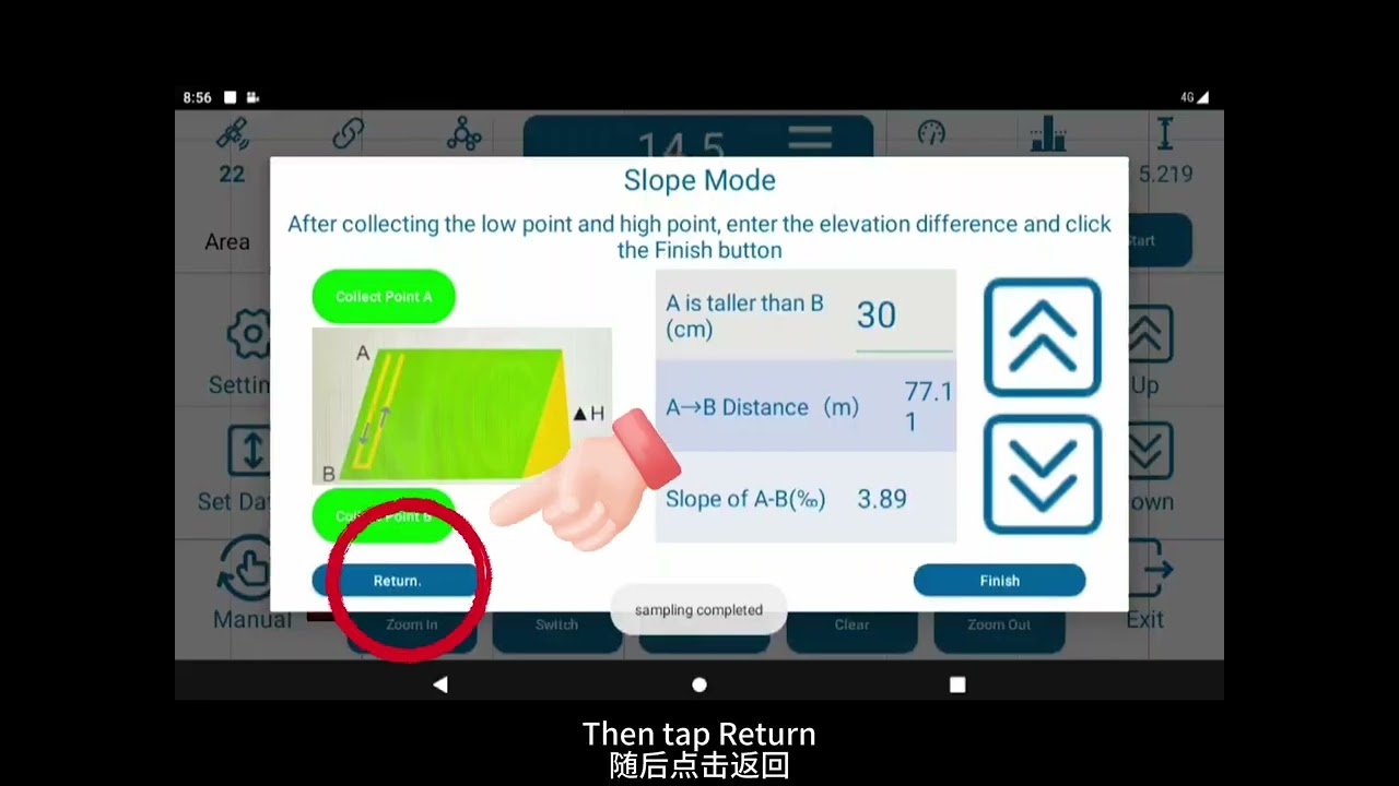 PC800 GNSS Land Leveling System | Single Slope Mode Operation Tutorial