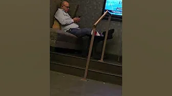 Gold Toes In Hotel Lobby