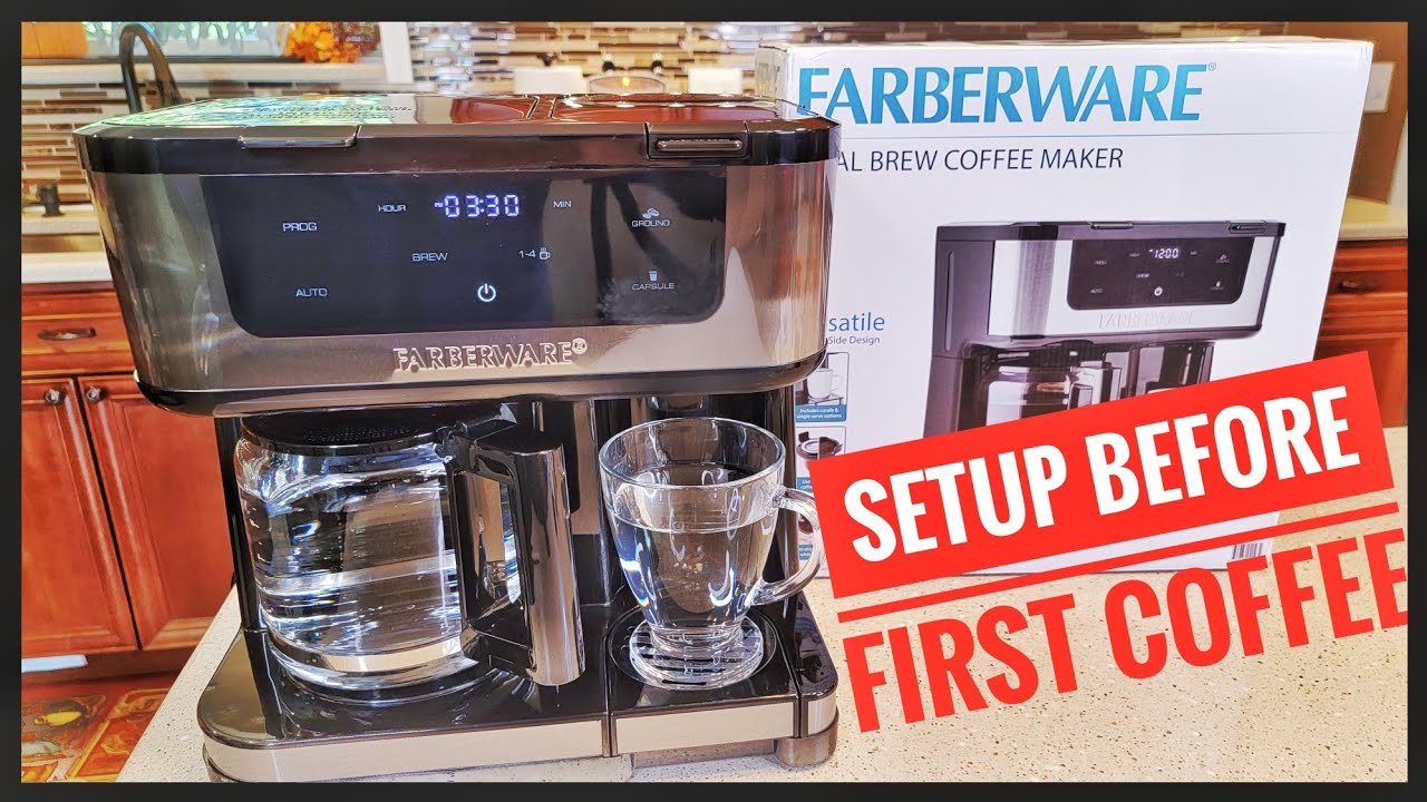 Walmart Farberware Dual Brew Espresso & Coffee Maker Review 