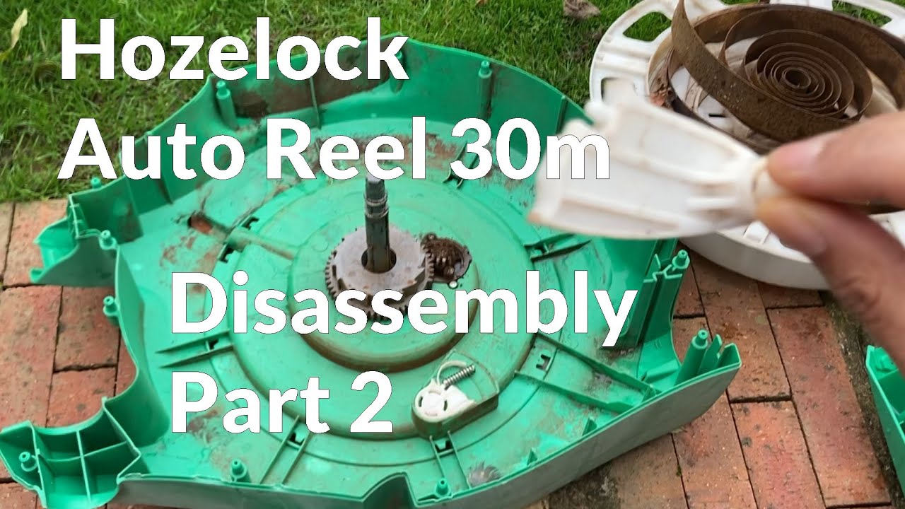 Hozelock Auto Reel 30m keeps retracting/ Disassembly - Part 2 