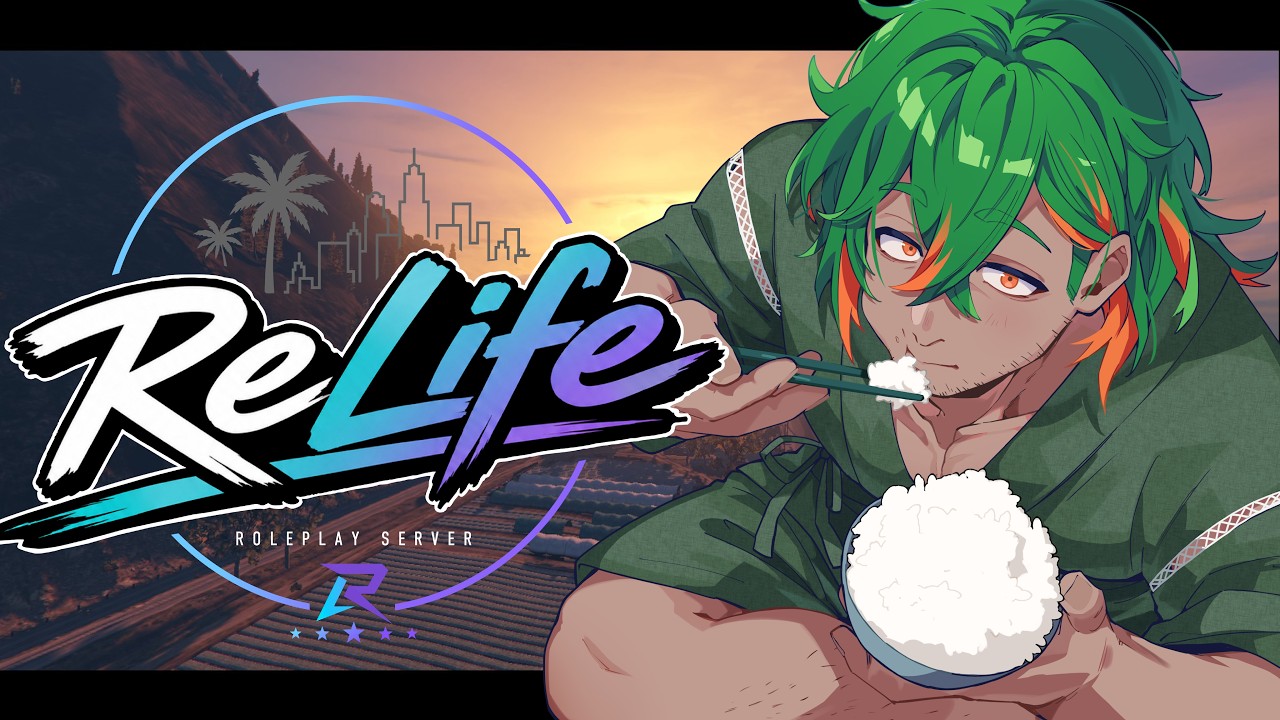 【 Re:Life / #リライフ 】Day8 ノラクラ・フィーリングのロスサントス生活【#にらかめ　#GTA】