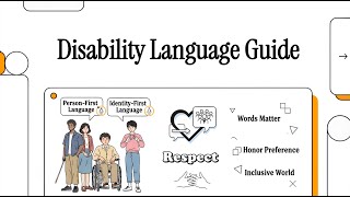 From Exclusion to Inclusion: Why Respectful Language Matters