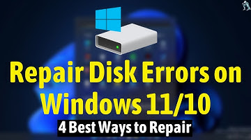 Fix Windows 11 Repairing Disk Errors | Repair Disk Errors Windows 10