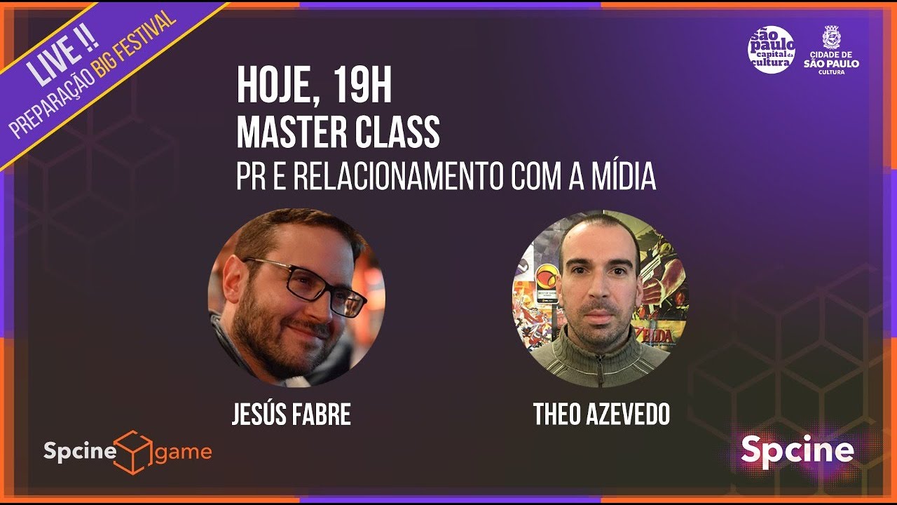 Spcine Game: Master Class - PR e Relacionamento com a Mídia