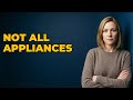 Are All Appliances Covered By A Home Warranty?