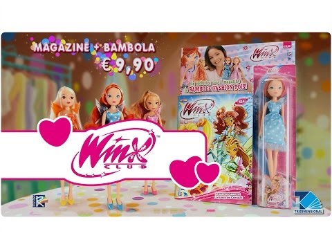 Le Bambole Winx Fashion Pois in esclusiva con il magazine Winx Club 124!