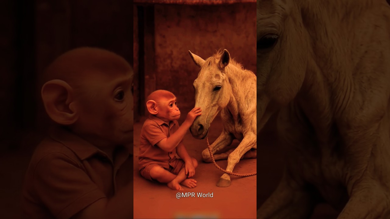 bach gaya monkey | cute baby monkey | 