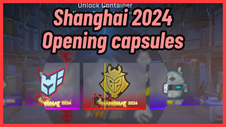 Shanghai 2024 Major Sticker Capsule Opening! - CS2