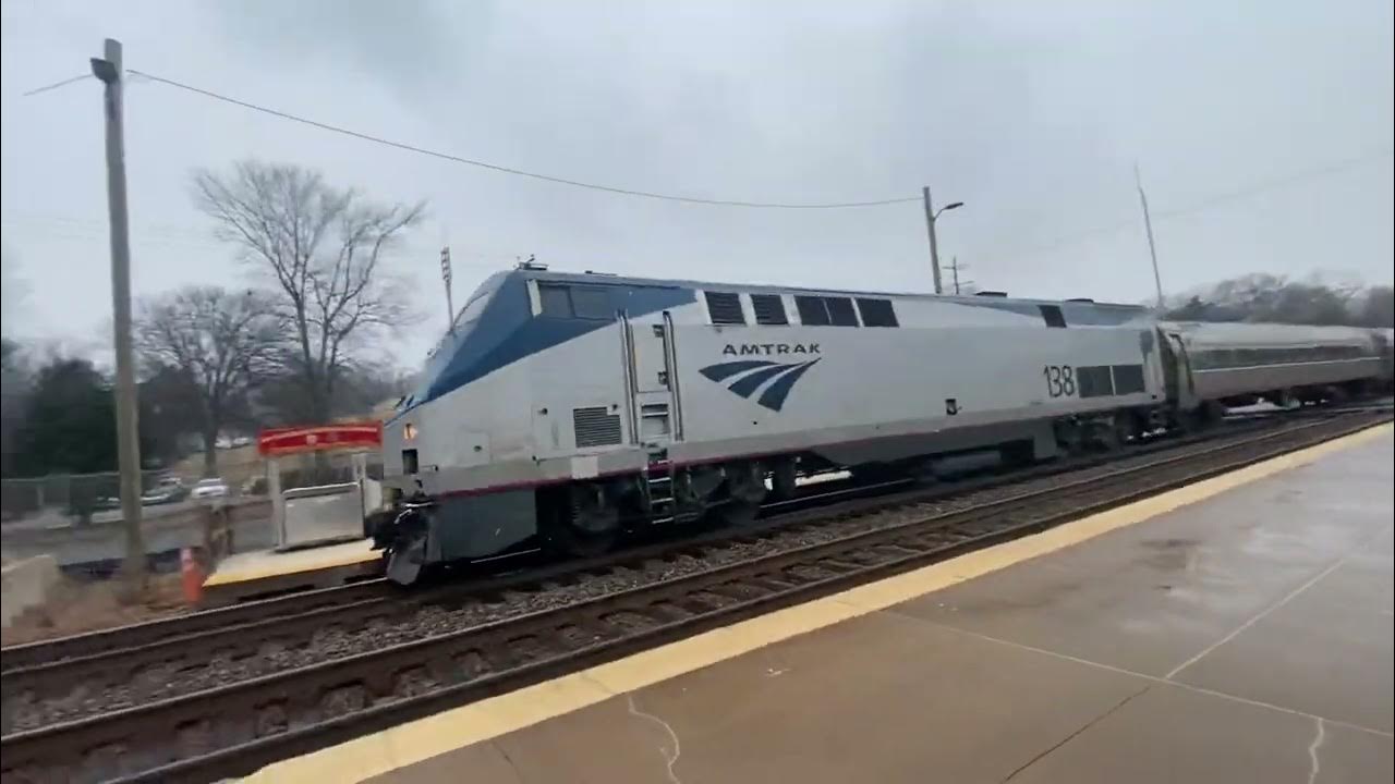 Amtrak P07913 Quantico, VA with P42DC 138 on the lead & INSANE K5LA