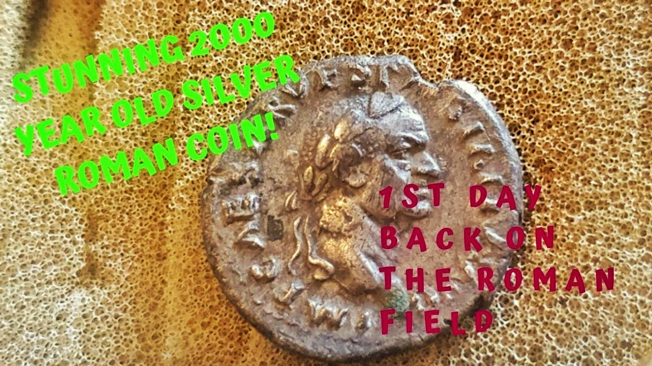 AMAZING ROMAN SILVER COIN FOUND!! METAL DETECTING UK, XP DEUS - YouTube
