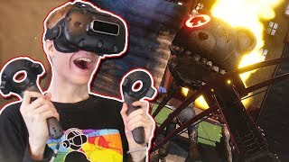 VIRTUAL REALITY MAZE RUNNER! | Kartong VR: Death by Cardboard (HTC Vive Gameplay) screenshot 5