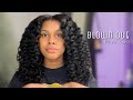 Wand Curls | Watch Me Blow Out, Trim, and Style My Natural Hair!