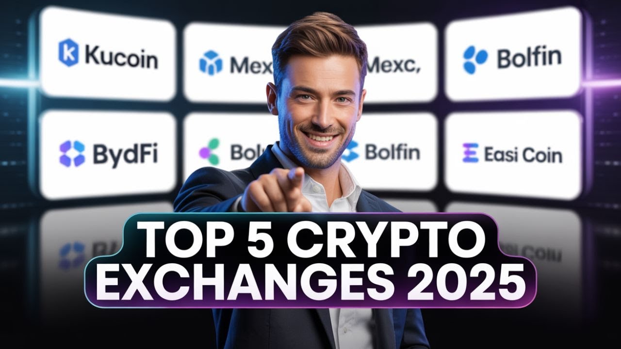 Top 5 Crypto Exchanges 2025 – Best Platforms for Beginners & Pros - YouTube