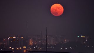 Antalyada Dolunaylı Gece