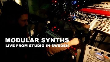 Modular Synth Live Performance | Improvised Studio Session (One Take)