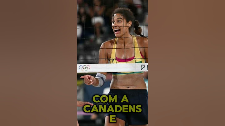 A treta que abrilhantou a final do vôlei de praia feminino! #olimpiadas