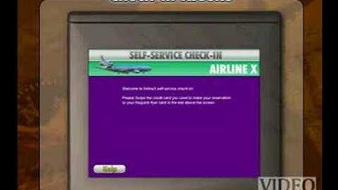 How to Use the Check-In Kiosk at the Airport