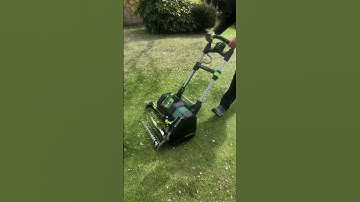 Our grooved roller is a must have this spring #allettmowers #lawncare #lawn