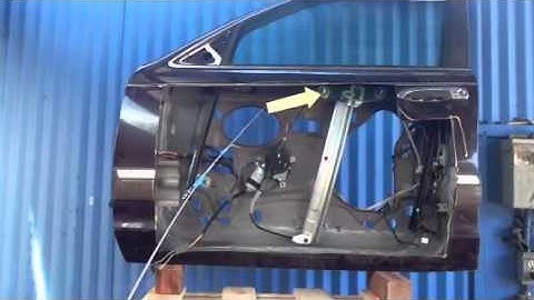 How car window regulators work